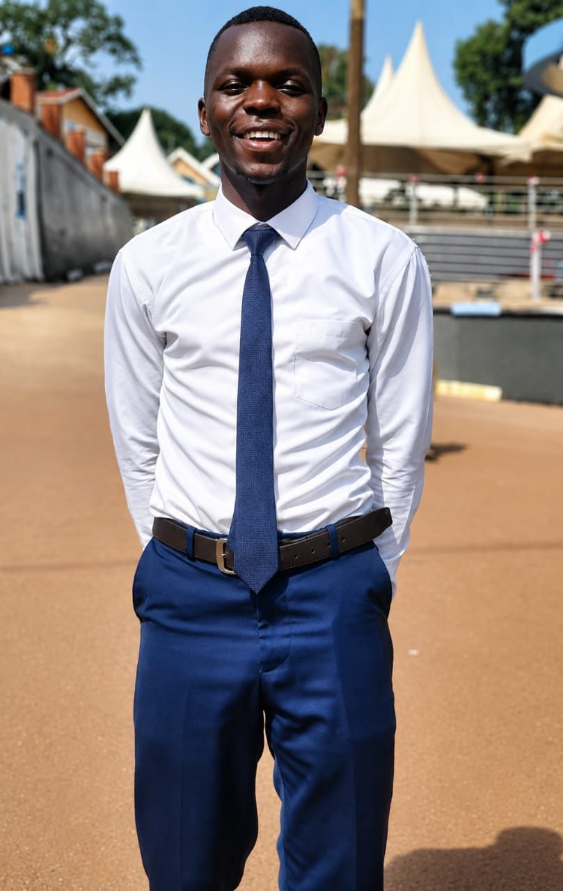 A member of the Omalo Graphics Centre team